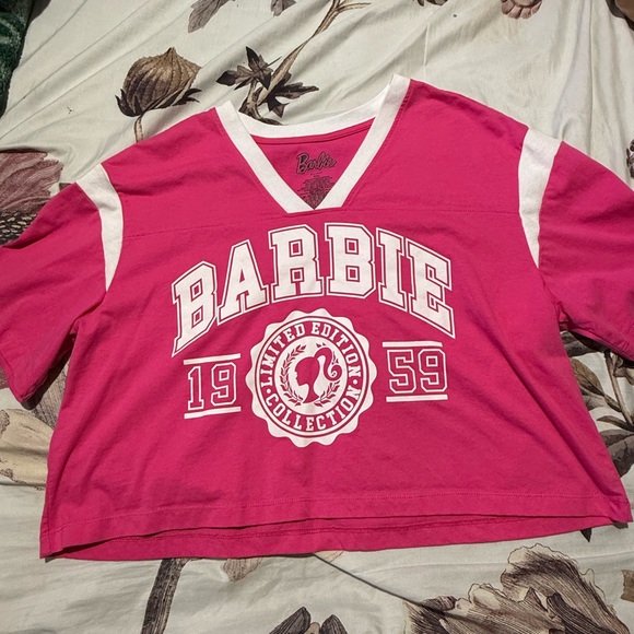 Barbie Tops - Barbie Pink and White Limited Edition